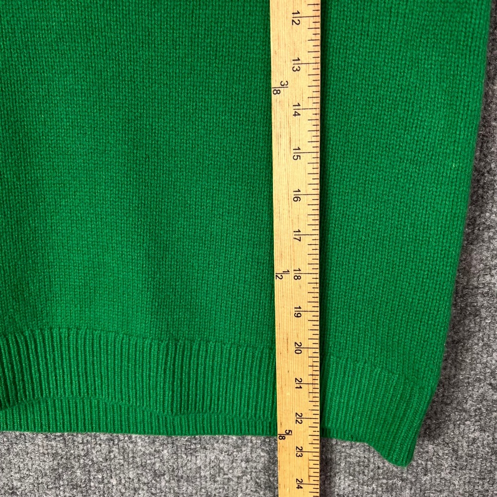NEW Boden Sweater Vest Medium Green V-Neck 100% Wool Sleeveless Knit - Picture 4 of 7